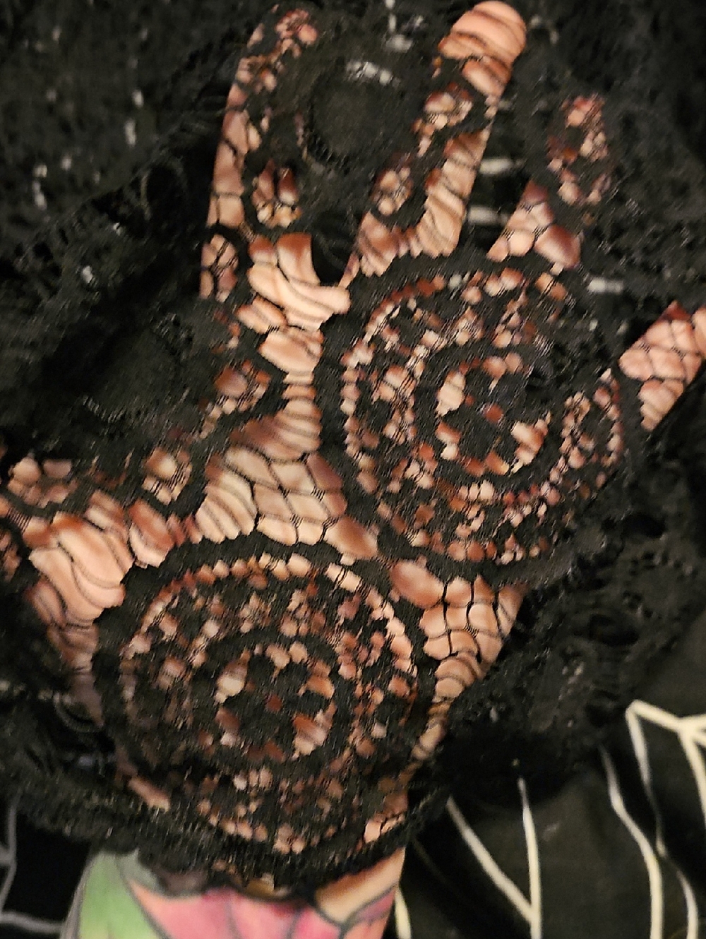 Blackmilk Little Lies Hooded Cape, OSFA - Picture 3 of 3